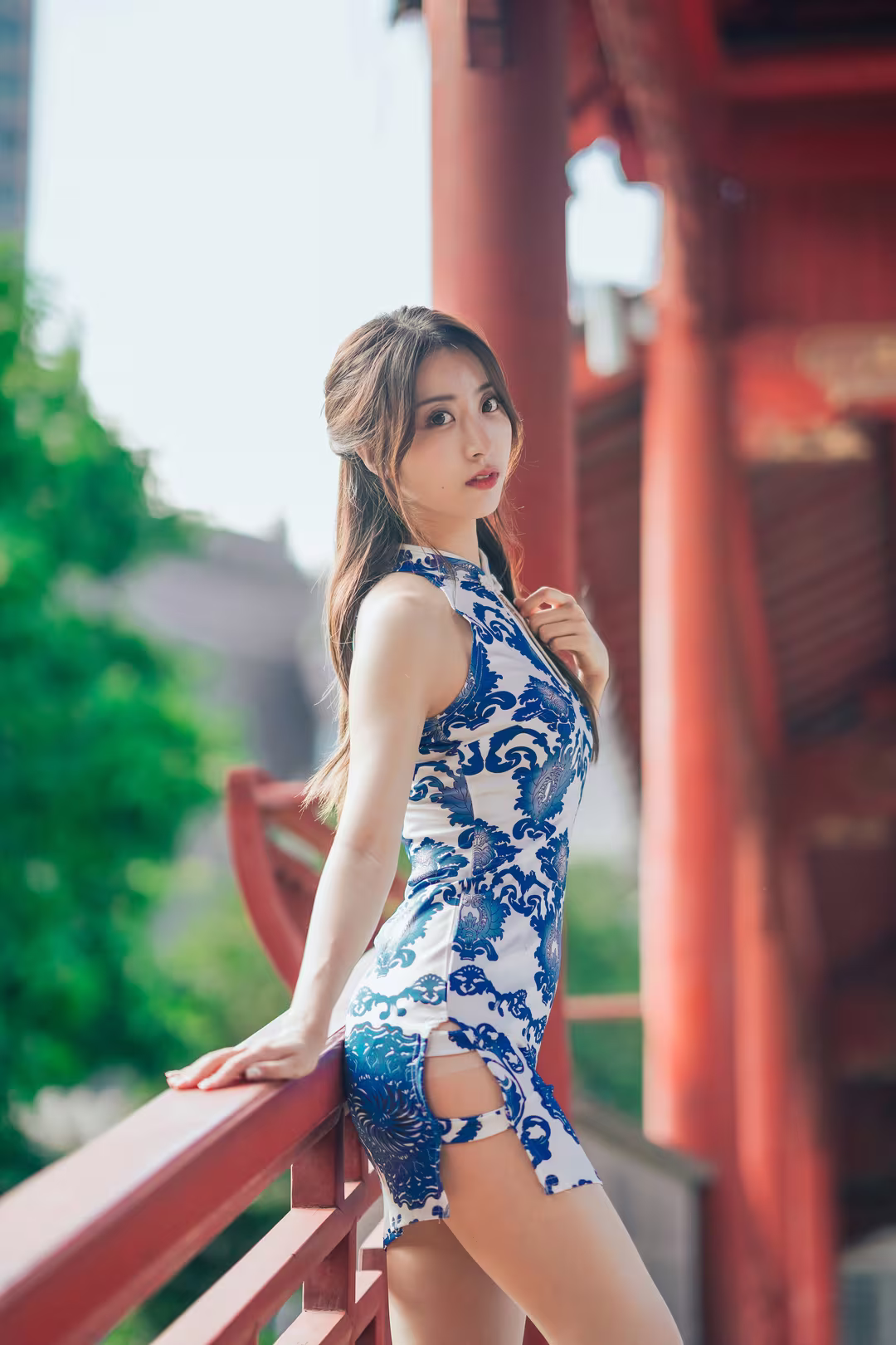 黑川 预览图 3 - 青花旗袍 [33P]