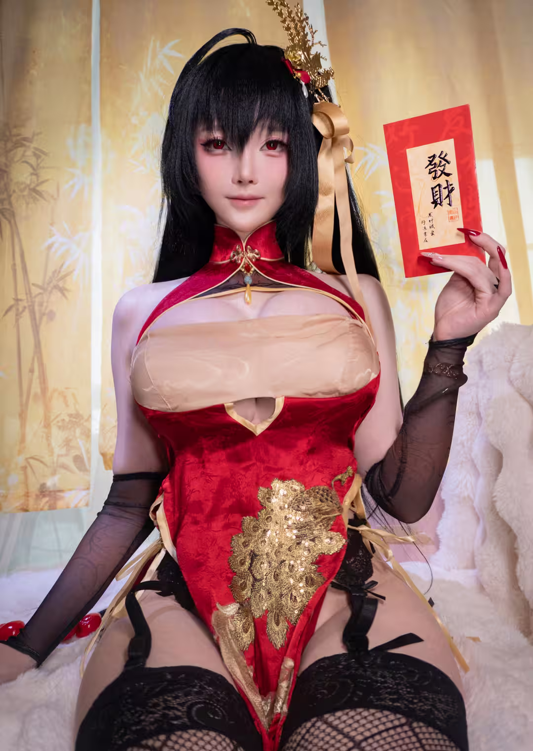 一小央泽 预览图 4 - 碧蓝航线 大凤旗袍 [81P 1V]