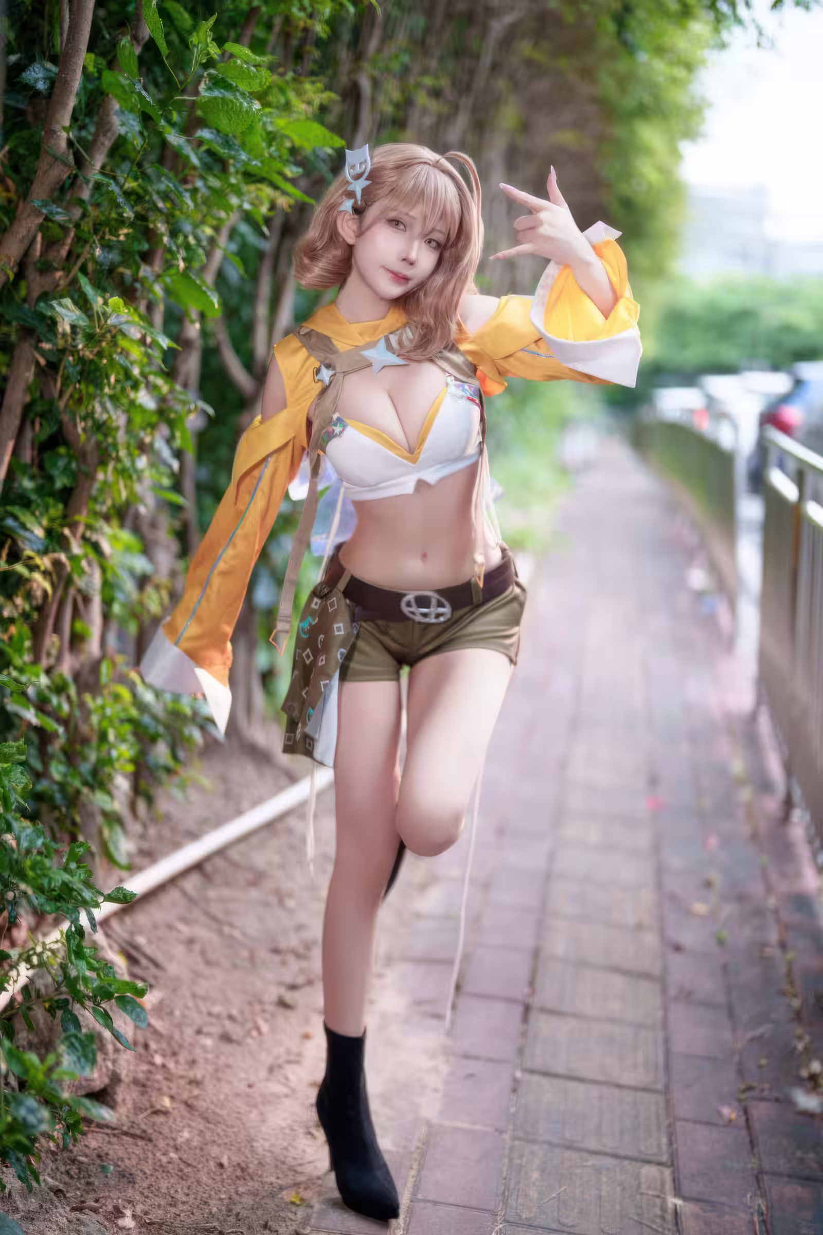 中岛莫之子i(抱走莫子a) 预览图 3 - Nikke胜利女神 阿妮斯超级巨星 [23P]