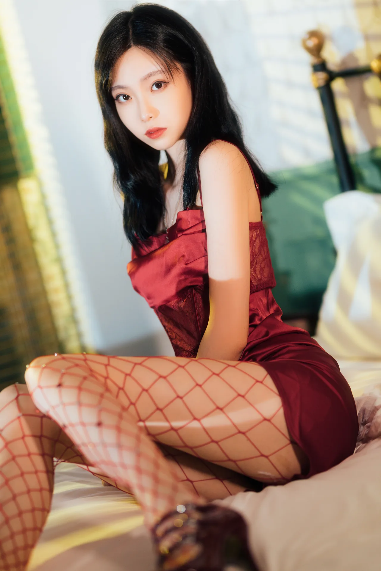 网袜红裙 [40P]