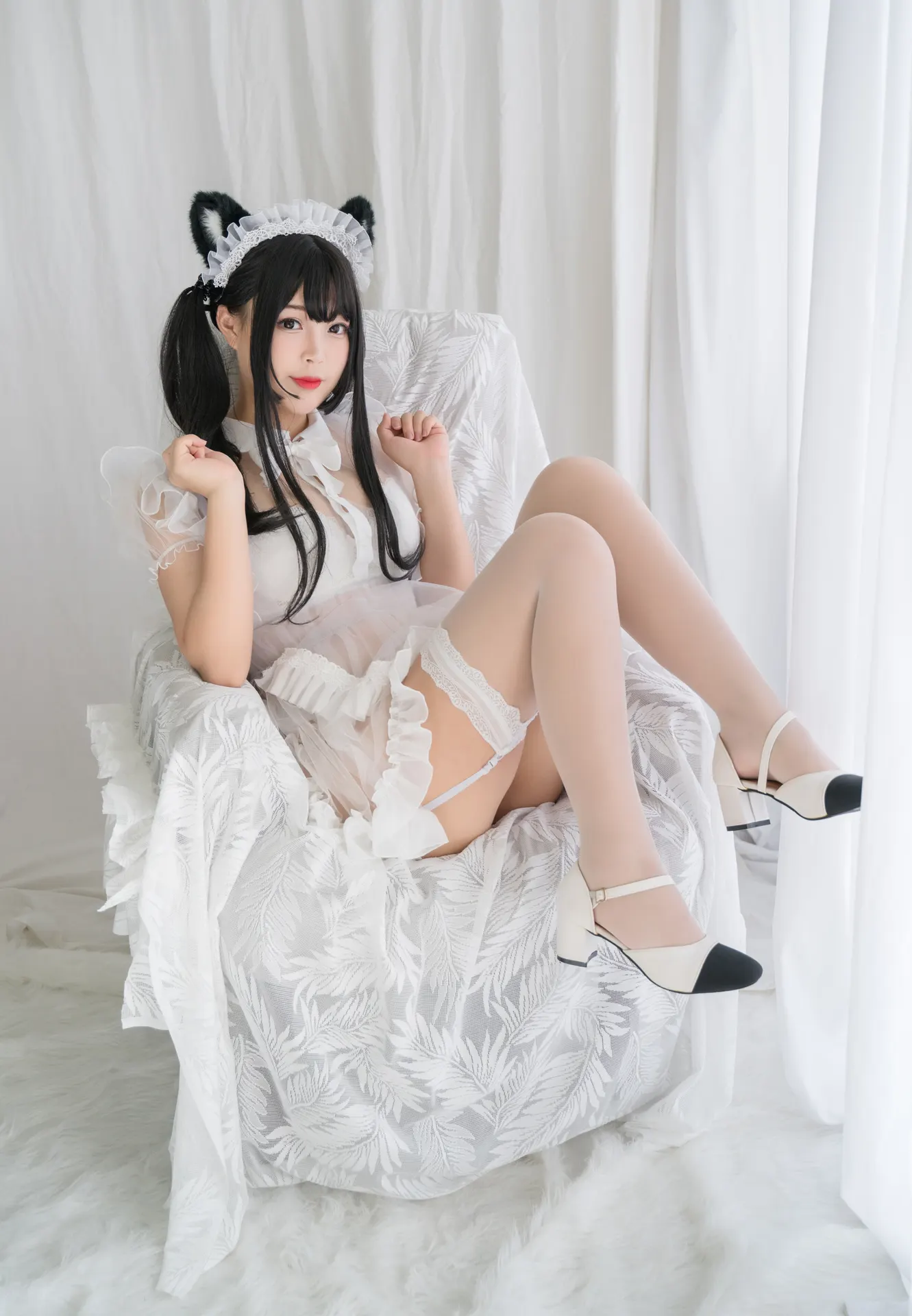 白猫透明女仆 [88P 8V]