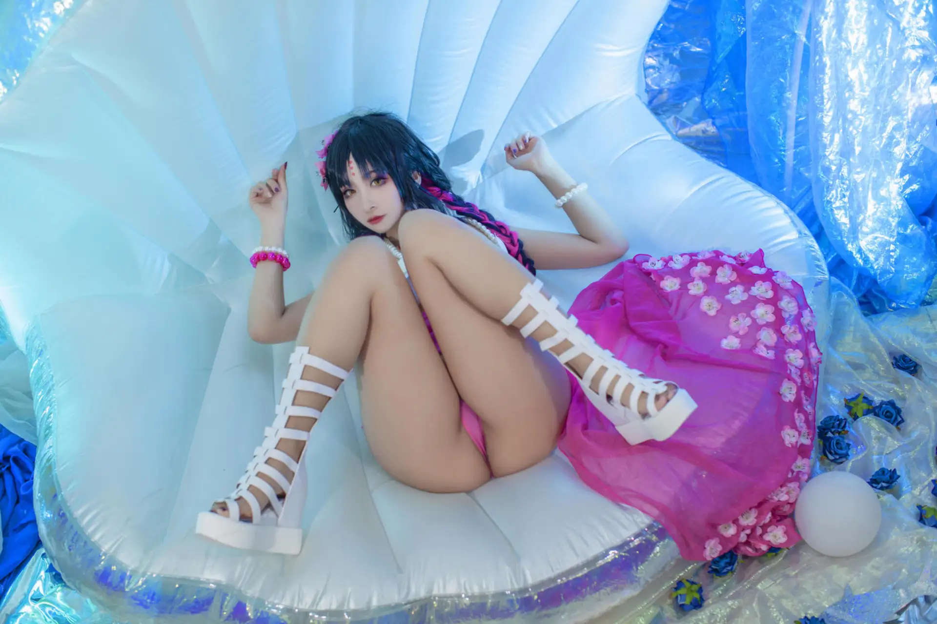 FGO 杀生院泳装 [34P]