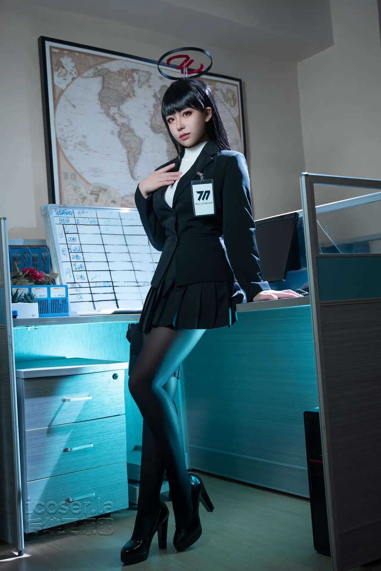 蔚蓝档案 调月莉音 [35P] ✦自购✦