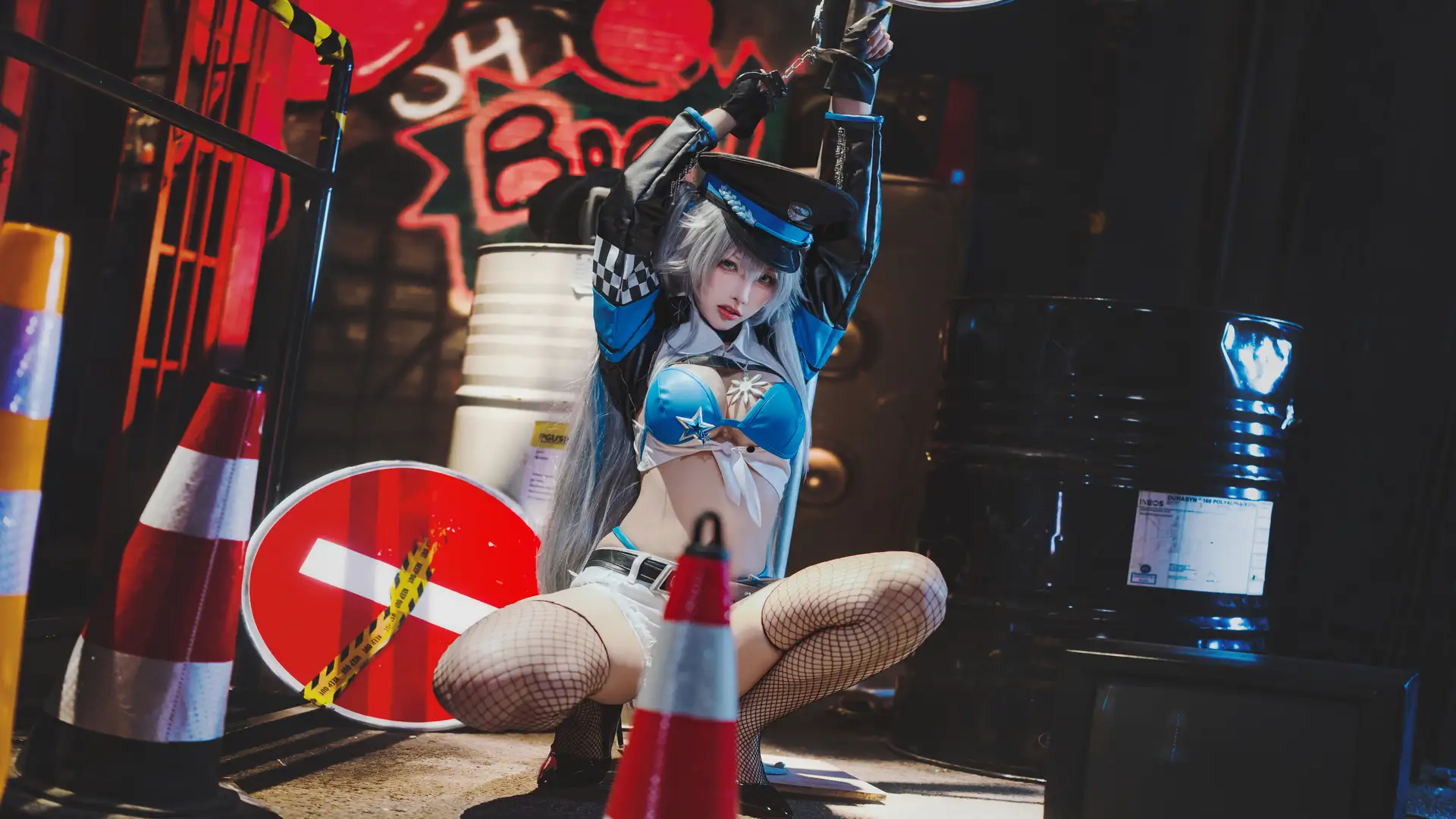 交错战线 刃齿女警 [22P]