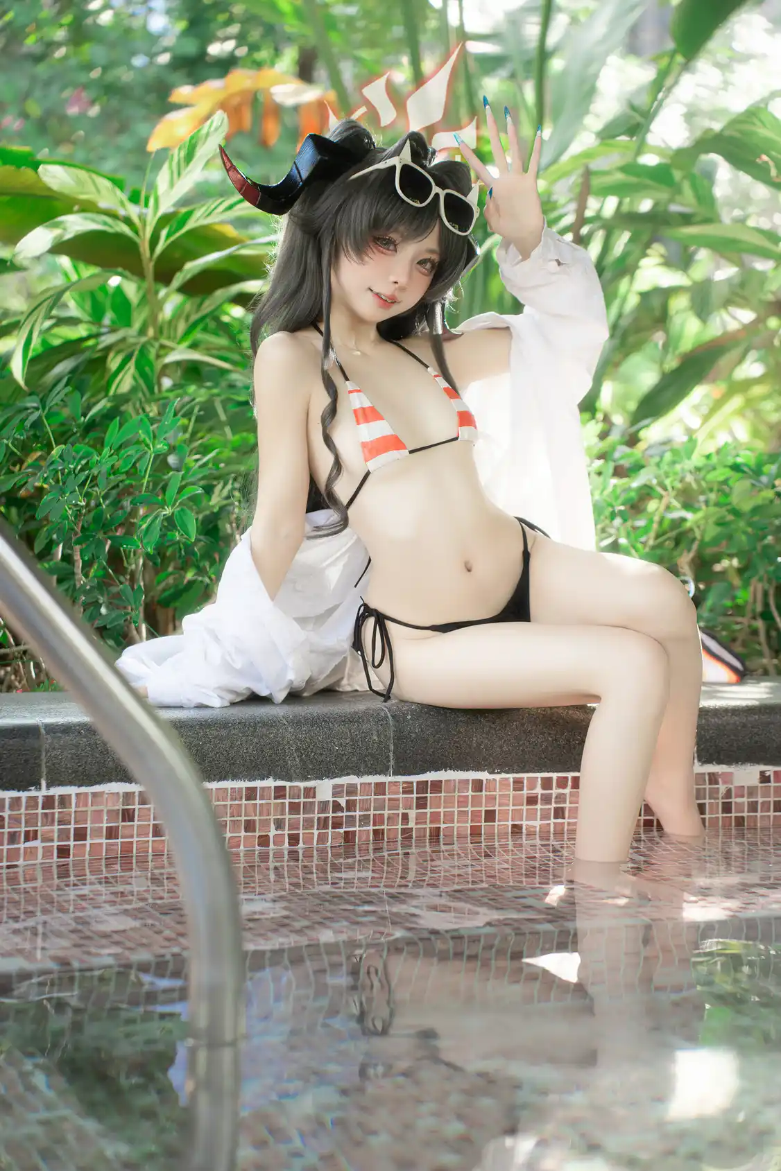 蔚蓝档案 鬼怒川霞水着 [44P]