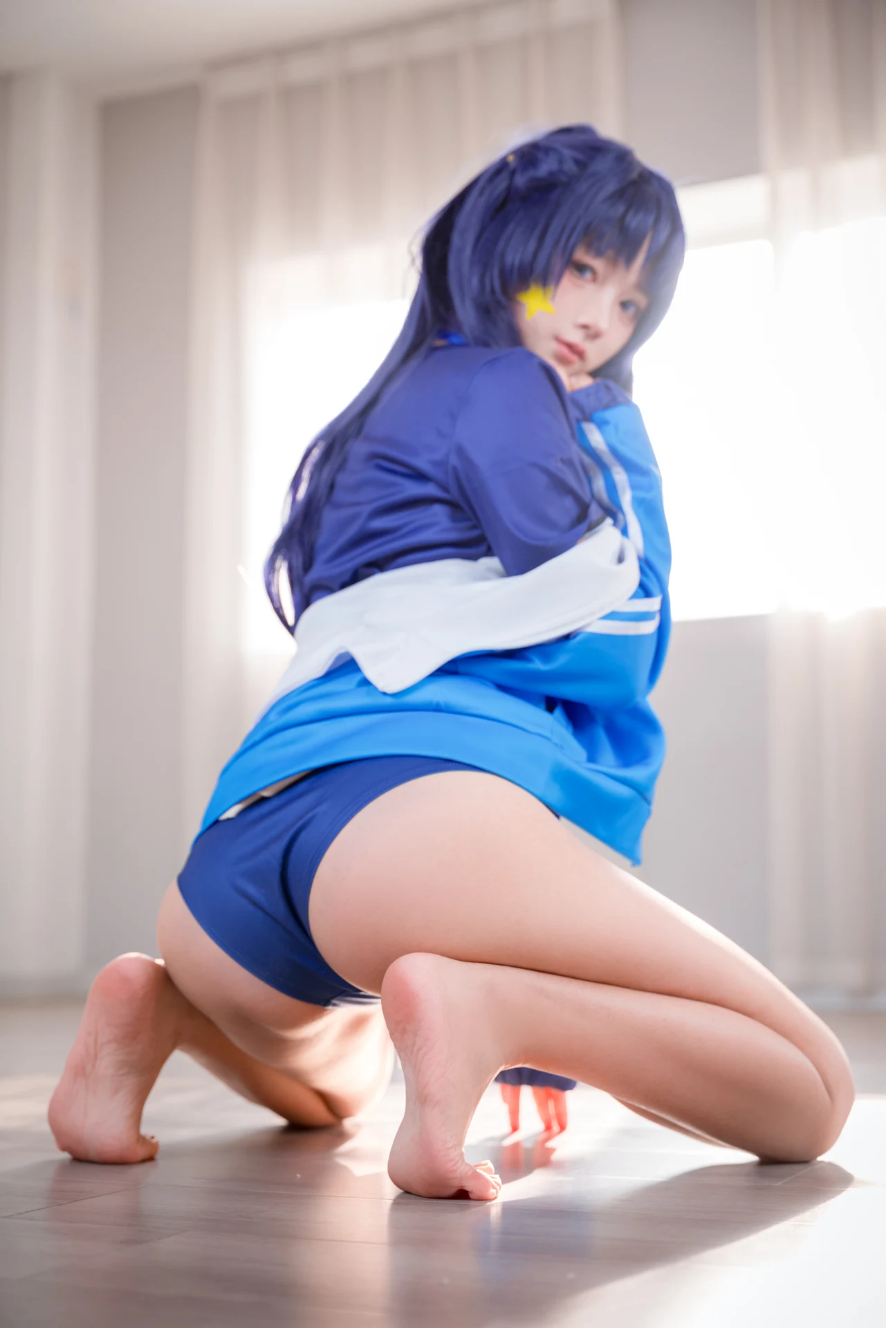 蔚蓝档案 早濑优香 体操服 [75P]