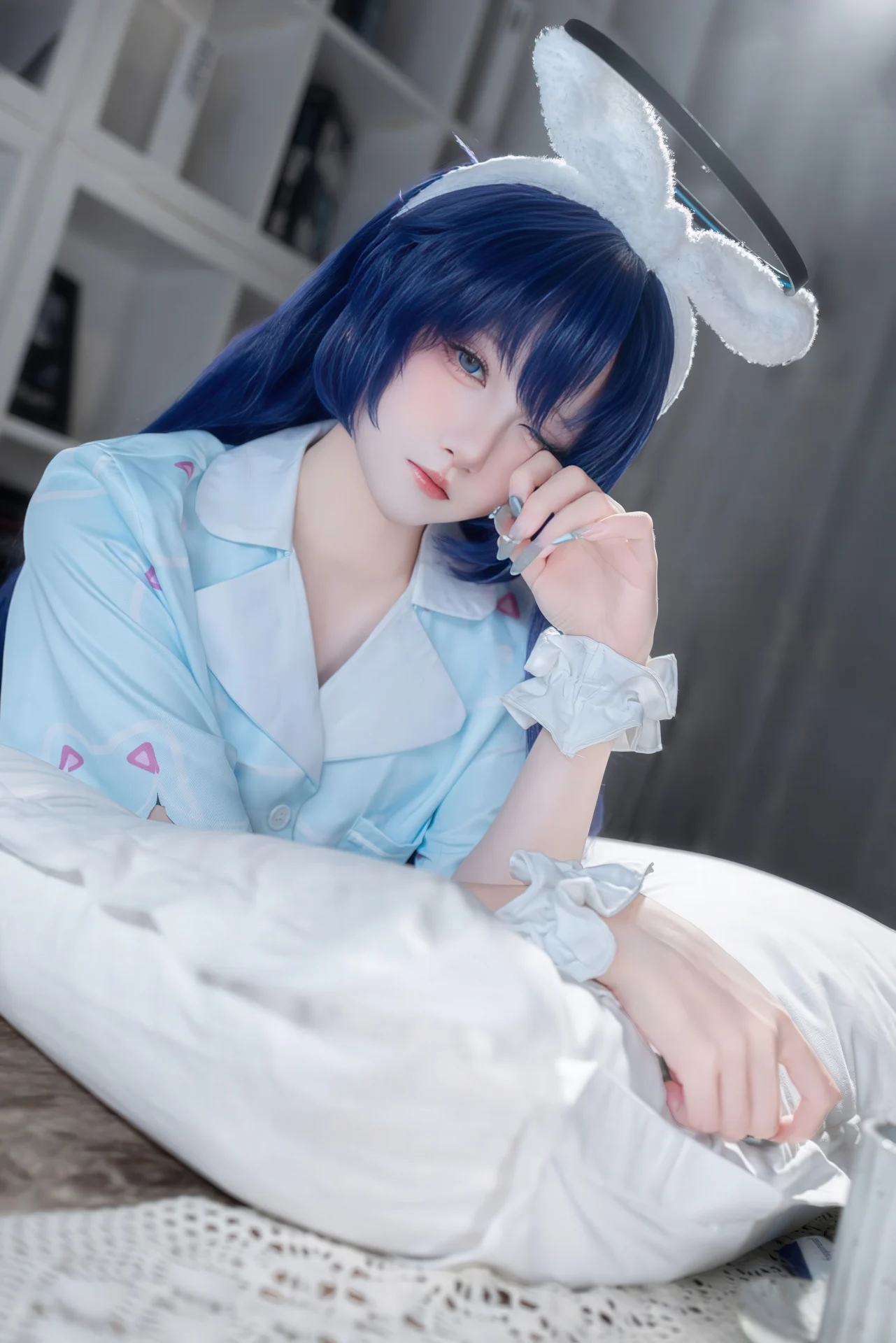 蔚蓝档案 早濑优香 睡衣 [35P]